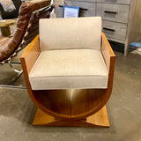 Sharp Furniture Co. Curved Accent Chair 22"W x 20"D x 28"T