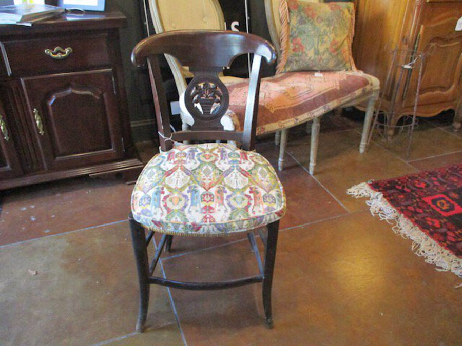 Single Antique Chair 17"W x 16.5"D x 33.5"T FINAL SALE