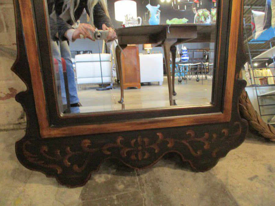 Large Traditional Mirror with Stencil 52"T x 30"W FINAL SALE PRICE