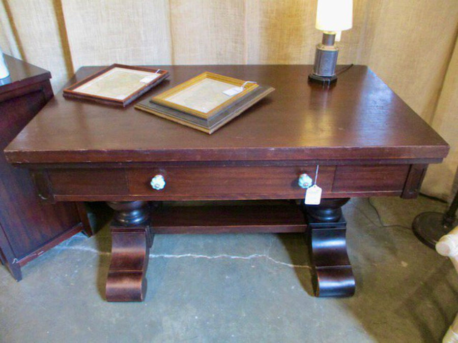 American Antique Empire Desk 48" W x 28" D x 29"T