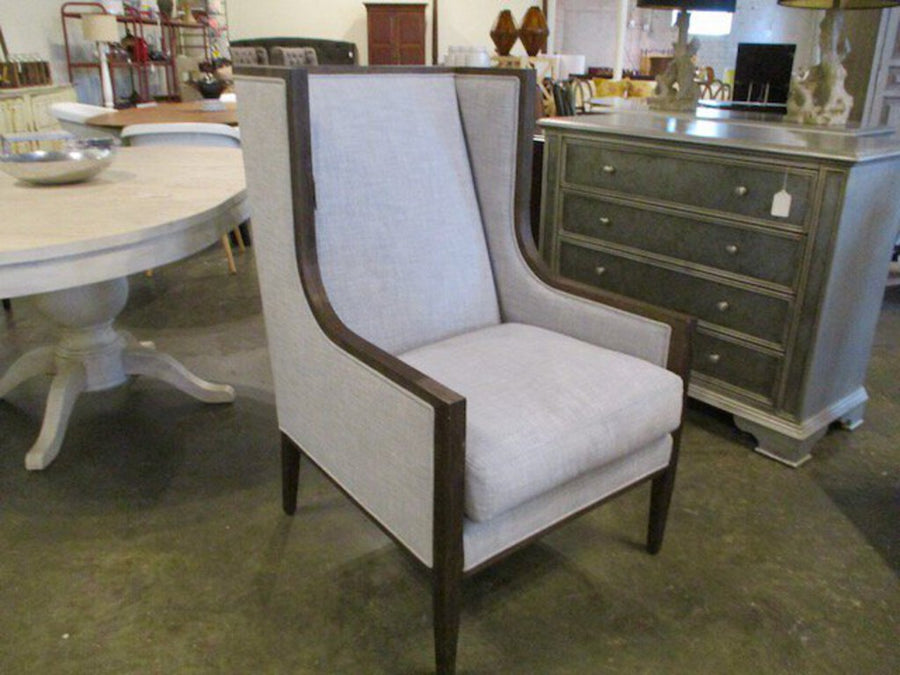 Restoration Hardware French Contemporary Wing Back Chair 27" W x 32"D x 43.5"T FINAL SALE