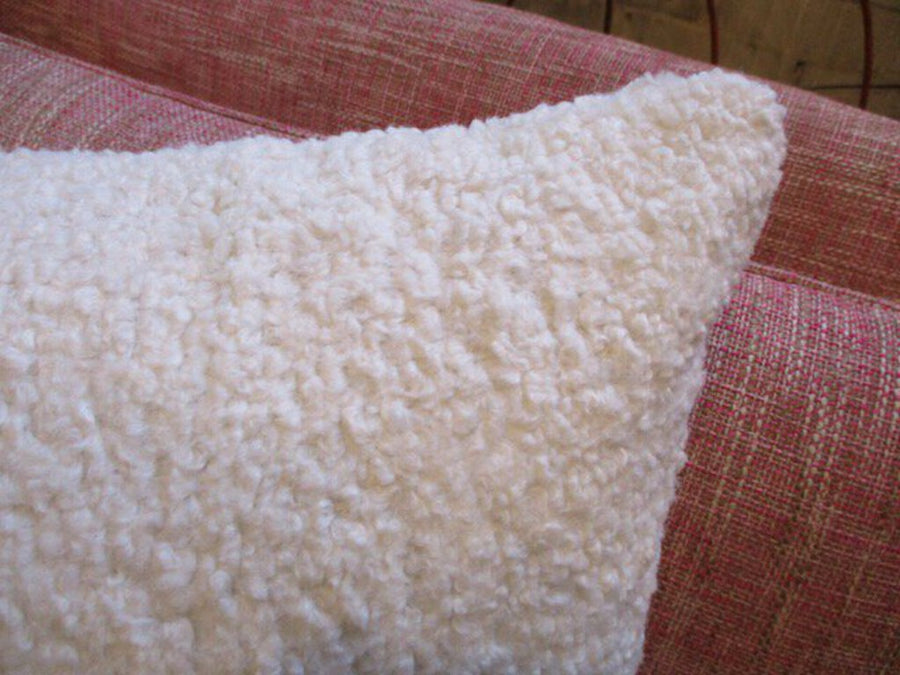 Pair Of James Dunlop Mokum Boucle Fabric Pillows