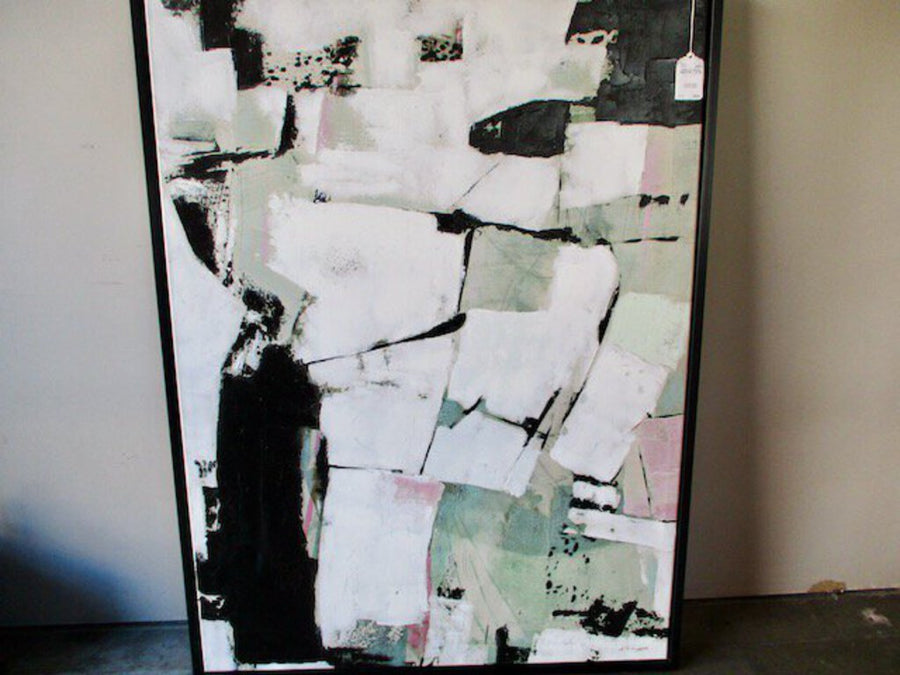 Abstract Painting Signed 36" x 48 Tall