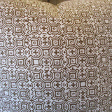 Pair Of Custom Jim Thompson Hmong Resist Fabric Pillows 20" x 20"