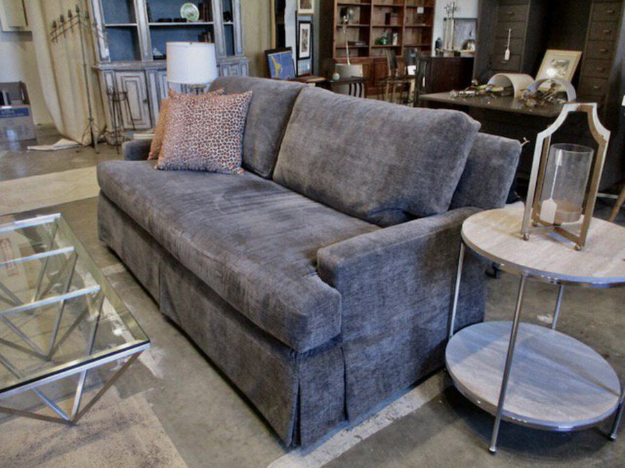 Wesley Hall Charcoal Grey Sofa 80"long x 42"D x 40 "tall to cushion
