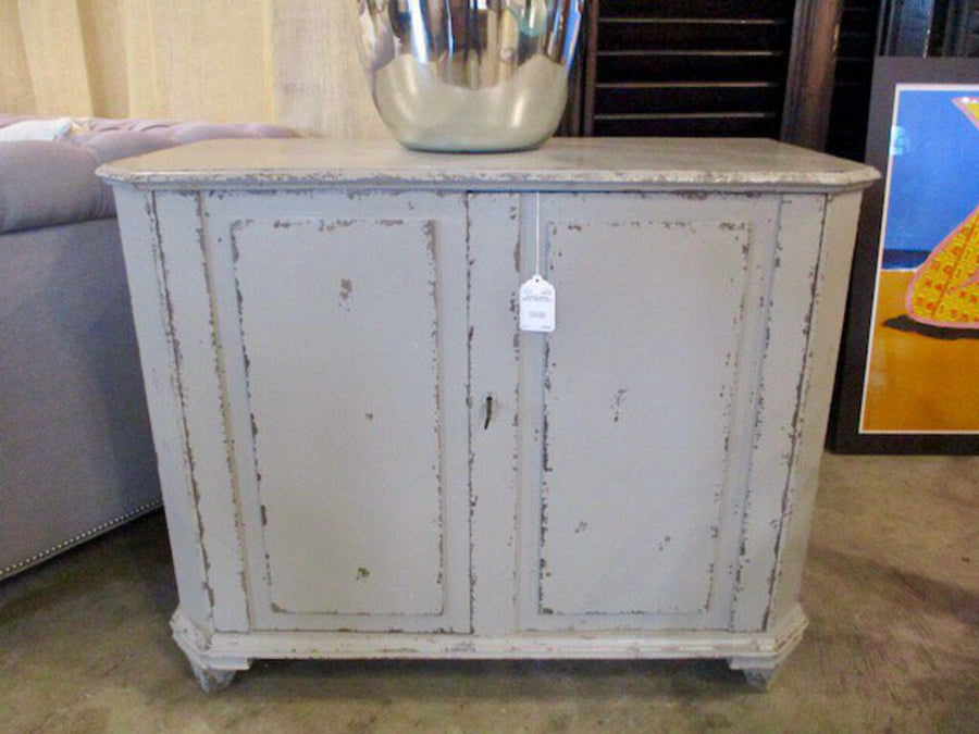 Painted Cabinet 39"W x 19.5"D x 32"T