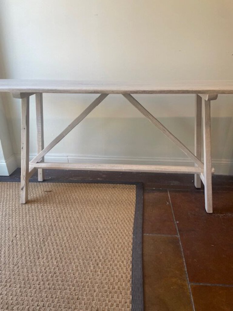 Long Rustic Console From BD Jeffries 71"L x 18"D x 32"T